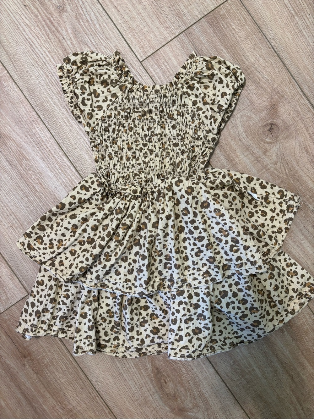 Cheetah print dress